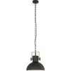 Image de EGLO LUBENHAM, 1 ampoule, E27, IP20, Noir, Marron
