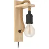 Image de Eglo 43197 RAMPSIDE E27 Applique murale noir marron