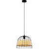Image de Eglo 43311 ANWICK E27 Lampe à suspendre Ø370mm Noir Naturel