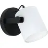 Image de Eglo 43427 HORNWOOD 1 E27 Applique Noir Blanc