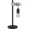 Image de Lampe, E27 max 60W industriel métal noir connectée, EGLO Townshend