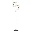 Image de Lampadaire Eglo 43516 TOWNSHEND 2xE27 20 W noir/brun