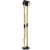 Image de Lampadaire Eglo 43521 HORNWOOD E27 28 W noir/crème