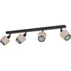 Image de Spot Eglo 43659 ROSLEY 4x E14 40 W noir