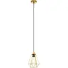 Image de Eglo 43681 TARBES E27 Lampe à suspendre Ø175mm laiton brossé