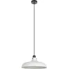 Image de EGLO Lampe à suspendre Matlock, Lampe de table à suspendre à 1 flamme, Lampe de salle à manger industrielle en métal gris et noir, Lampe à suspendre avec douille E27