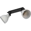Image de Eglo 43828 MATLOCK E27 double plafonnier 520x145mm gris noir