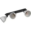 Image de Eglo 43829 MATLOCK E27 triple plafonnier 740x145mm gris noir