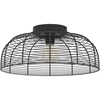 Image de Lampe De Plafond En Fil De Fer Rinroe Ø 45cm - Noir - 43896