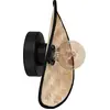 Image de MARYWELL applique/plafonnier lampe éclairage - L20 x H30 x AL11,5 cm - noir - 1X40W excl - IP20