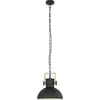 Image de LUBENHAM suspension Lampe à suspendre Lampe à suspendre - H110 x Ø30 cm - noir, marron - 1X28W excl. - IP20