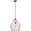 Image de EGLO Lampe à suspendre Carlton cuivre 49258