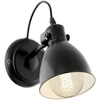Image de EGLO Applique "PRIDDY" noir et blanc 49468