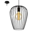 Image de Lampe Suspendue Acier Newtown D27 Cm - Noir - Noir