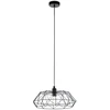 Image de EGLO Lampe à suspendre Carlton 2 Noir 49487