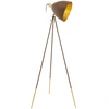 Image de Lampadaire Chester 1 rouille, or