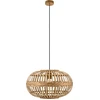 Image de Suspension ronde Amsfield, 60 W, 38 cm x 110 cm, brun, E27