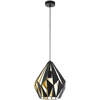 Image de EGLO Lampe à suspendre CARLTON 1 noir et or 49931