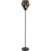 Image de EGLO Lampadaire CARLTON 1 noir et cuivre 49994