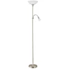 Image de Lampadaire Up1 Nickel Double éclairage Orientable - Eglo