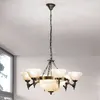 Image de EGLO MARBELLA Lampe suspendue à neuf flammes