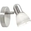 Image de EGLO DAKAR Applique murale simple flamme nickel mat