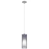 Image de Eglo 90304 Pinto Noir Lampe à suspendre Ø 11cm noir-transparent blanc nickel mat