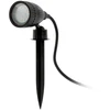 Image de Piquet EGLO, PVC noir, câble de 2 m, GU10, LED 3 W, 240 lm, LF830, IP44, 1 pièce.