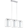 Image de EGLO Suspension Loncino 1 chrome/blanc 94378