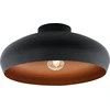 Image de EGLO Plafonnier MOGANO noir et cuivre 94547
