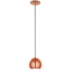 Image de EGLO Lampe à suspendre Rocamer couleur cuivre 94589