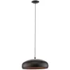 Image de Suspension Noir Et Cuivre Mogano D40 Cm - Noir - Noir