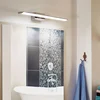 Image de Eglo 94615 Tabiano LED Lampe à miroir 3 x 32 W Acier nickel mat Plastique blanc