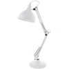 Image de Eglo Lampe de bureau BORGILLIO blanc, E27 max. 1X60W