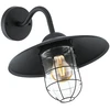 Image de EGLO Applique murale d'extérieur Melgoa Noir 60 W 94792