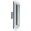 Image de EGLO Applique murale d'extérieur LED Agolada 2×3,7 W argenté