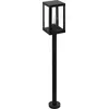 Image de Eglo 94833 Lampadaire extérieur Alamonte 1 101,5cm noir