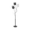 Image de Lampadaire de luxe avec abat-jour textile ALMEIDA