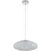 Image de Eglo 95287 Clemente Lampe à suspendre Ø 54cm cristal 3-flamme chrome clair