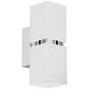 Image de Eglo 95377 Passa Applique Angle Up & Down Chrome Blanc