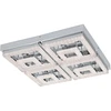 Image de Eglo 95661 Fradelo LED Plafonnier 52 x 52cm 5000lm Chrome Clair