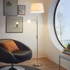 Image de Eglo 95686 CONESA E27 E14 Lampadaire Ø380mm Blanc
