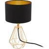 Image de EGLO Lampe de table Carlton 2 Golden