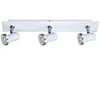 Image de Eglo 95994 Tamara 1 Lampe poutre 3 flammes blanc chrome