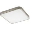 Image de Eglo 96231 Manilva 1 LED Applique murale & plafonnier 1500lm nickel mat blanc