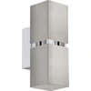 Image de Applique murale 2 pl. GU10 nickel mat chrome Passa