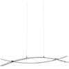 Image de Suspension LED Chrome Blanc Nevado