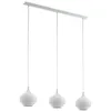 Image de Lampe Pendante À 3 Lampes Camborne Blanc - 97213