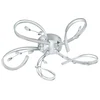 Image de Eglo 97487 VALLEMARE LED 5-fois plafonnier 5x6,6W Ø650mm chrome blanc chaud