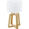 Image de Lampe de table Chietino 1 nature, chrome, blanc Eglo 97516